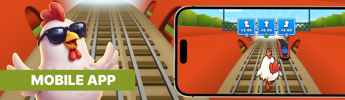 Immagine dell'app mobile Chicken Subway.