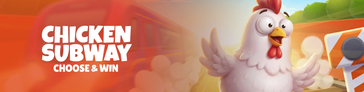 Wide Banner Chicken Subway.